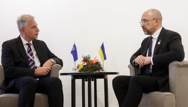 Shmyhal discusses support for Ukrainian economy with IMF representative