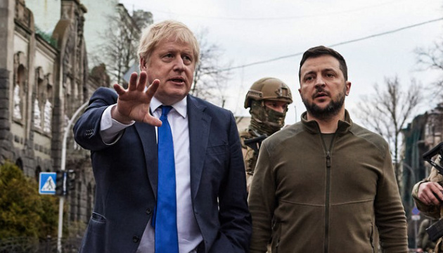 Zelensky to Johnson: Your leadership and charisma made support for Ukraine special