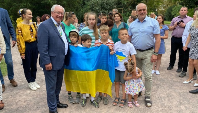 Українці Страсбурга взяли участь у відзначенні Дня Державності Литви