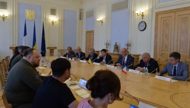 Стефанчук обговорив з головою Сенату Франції військову підтримку України