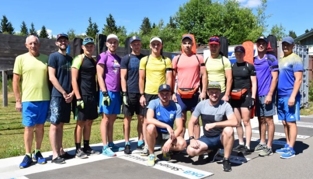 Украинские биатлонисты в Оберхофе готовятся к новому сезону