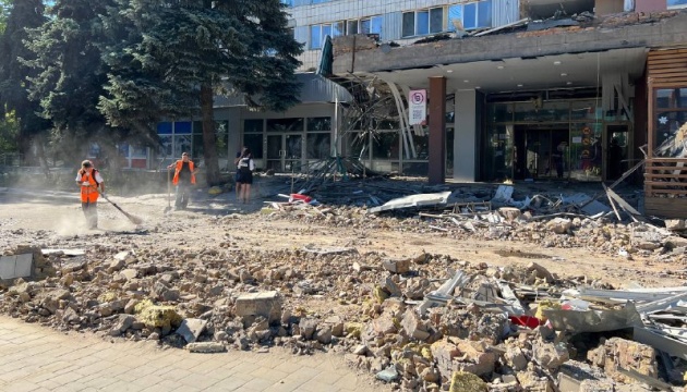 Aftermath of Russia’s missile attacks on Mykolaiv