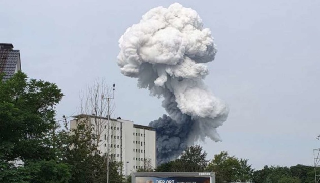 Explosion in Winnyzja