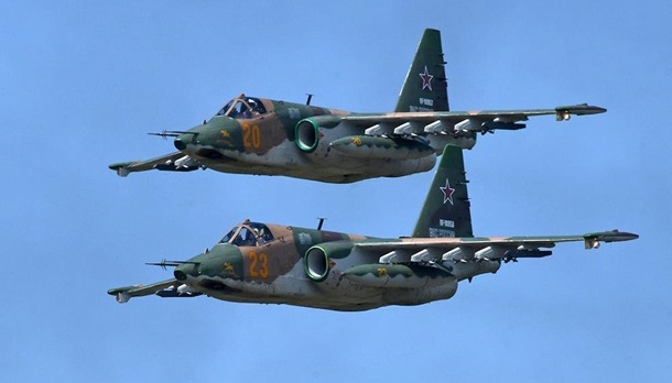 Dos aviones rusos derribados en dirección a Zaporiyia 
