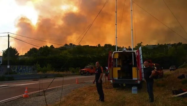 Южные регионы Франции и север Испании страдают от лесных пожаров