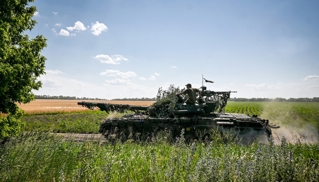 Ukrainische Armee nimmt Brücke über Fluss Inhulez in Region Cherson unter Beschuss