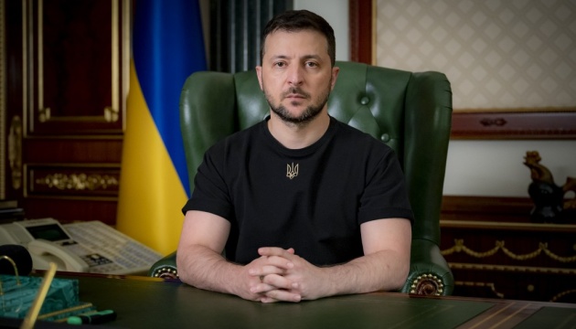 El presidente Zelensky felicita a los ucranianos por el Día de la Estadidad