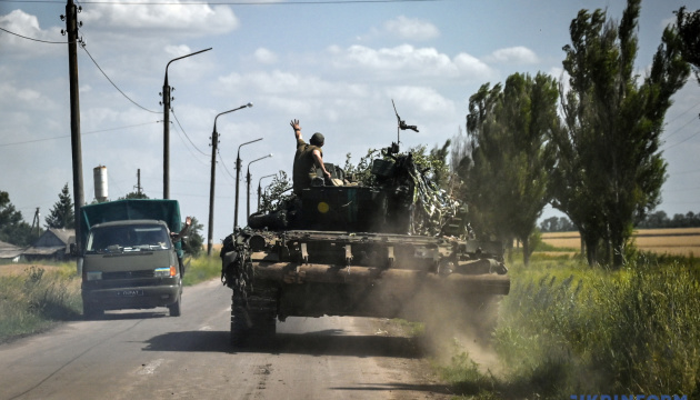 In Kharkiv region, Ukraine Army advances 50 km in three days