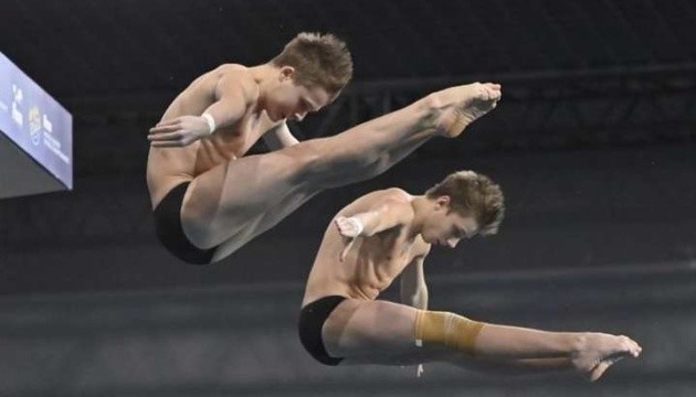 Українці вибороли «золото» і дві бронзові медалі на ЧЄ зі стрибків у воду серед юніорів