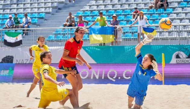 Жіноча збірна України з пляжного футболу поступилася іспанкам на Мундіаліто-2022