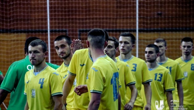 Збірна України вийшла до півфіналу студентського ЧС-2022 з футзалу 