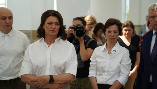 Дружини президентів Литви та Латвії відвідали Ірпінь і Бучу