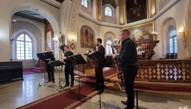 У Ризі пройшли благодійні концерти Lviv Clarinet Quartet