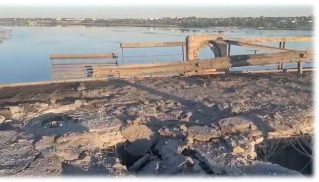 It’s impossible to move across Antonivka Bridge, invaders' logistics routes destroyed – RMA