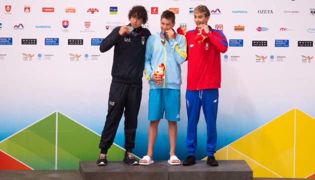 Україна здобула друге «золото» на Європейському юнацькому олімпійському фестивалі