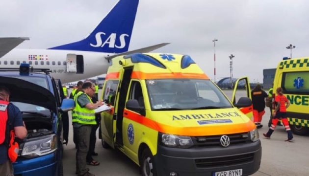 В Германию на лечение эвакуировали 21 украинца