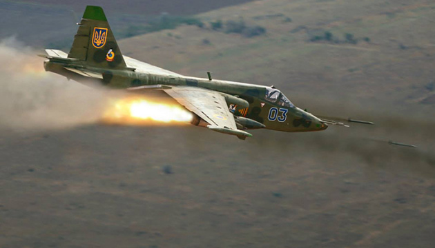Ukrainian aviation strikes enemy strong points in southern Ukraine