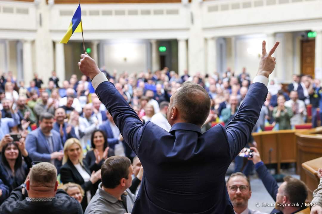 Президент Польщі Дуда в українському парламенті