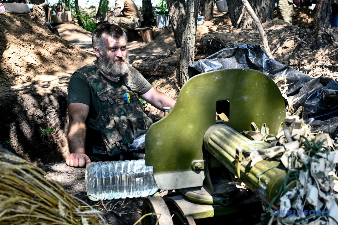 Cómo mantienen posiciones los defensas ucranianos