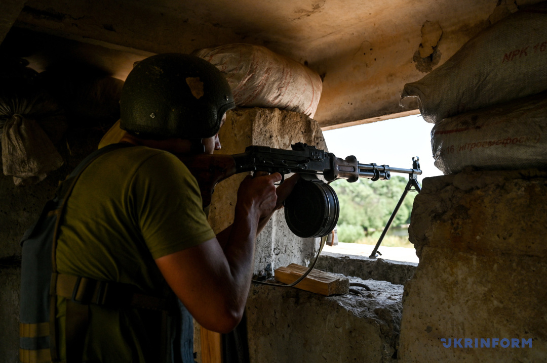 Cómo mantienen posiciones los defensas ucranianos