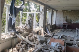 У Великій Костромці на Дніпропетровщині внаслідок обстрілу зруйнований ліцей