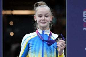 Гімнастка Лащевська виграла «золото» на Мультиспортивному чемпіонаті Європи-2022