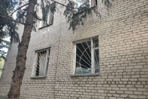 Унаслідок удару рф по Слов’янську пошкоджена пожежна частина 