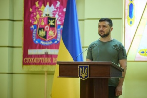 Зеленський вручив нагороди викладачам і курсантам Нацакадемії Сухопутних військ
