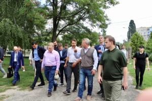 EUROCITIES delegation visits Bucha, Irpin