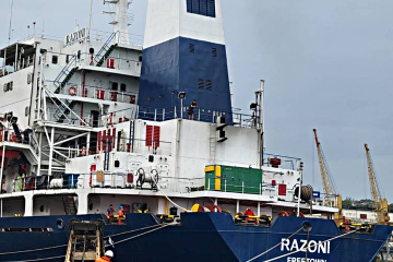 Ukraine : Le premier navire, transportant une cargaison de céréales, a quitté le port d’Odessa à destination du Liban