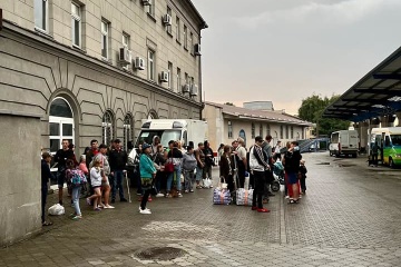 Evacuation from Donetsk Region: First train brings 136 civilians to Kropyvnytskyi