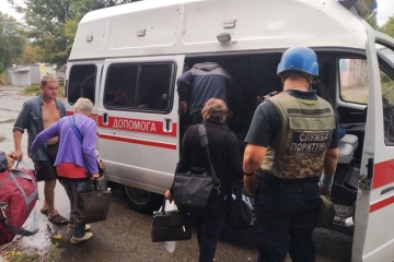 ドネツィク州から２日間で８２１人の住民が避難