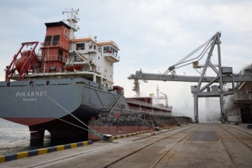 Getreidefrachter Polarnet erreicht Zielhafen in der Türkei