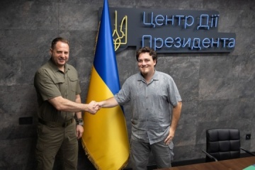 Head of President’s Office of Ukraine meets with Palmer Luckey