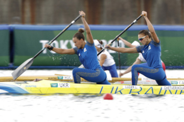 Luzan y Chetverikova ganan el oro del Campeonato de Europa de 2022 en canoa doble 500 metros