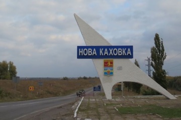 Kollaborateure verließen Stadt Nowa Kachowka