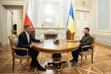 Zełenski rozmawiał z Dudą - rozmawiali o sytuacji na froncie i potrzebach ukraińskich żołnierzy


