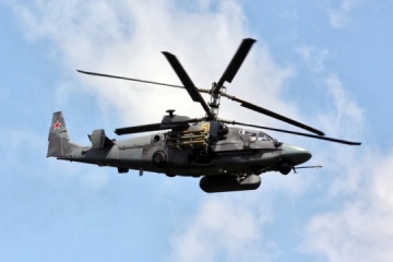 Ukrainische Kämpfer zerstören feindlichen Hubschrauber Ka-52