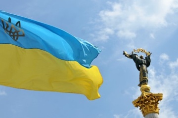 ウクライナ独立記念日、米英日ＥＵ大使がお祝いのメッセージ
