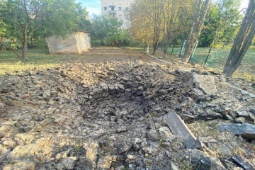 Restos de municiones y 30 cráteres tras el ataque de los rusos contra dos distritos de la región de Dnipropetrovsk