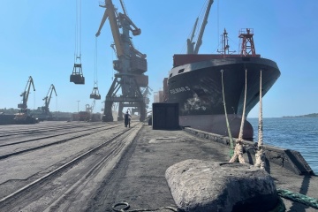 Un autre navire transportant des céréales ukrainiennes appareille du port d'Odessa