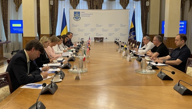 Newly appointed Prosecutor General meets with G7 ambassadors 