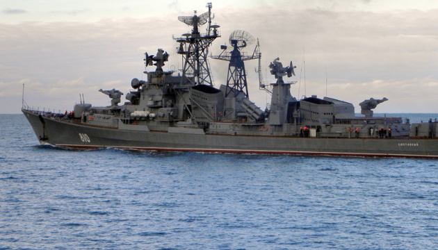 У Чорному морі росія тримає чотири кораблі з 24 ракетами «Калібр»