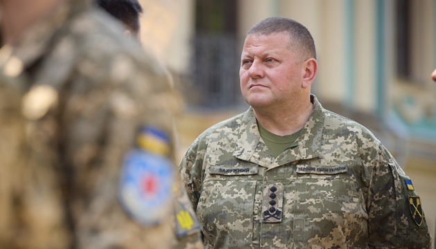 Zaluzhnyi thanks Ukrainian defenders on first anniversary of liberation of Chernihiv region