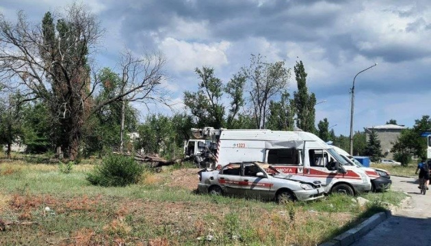 Захватчики обстреляли семь населенных пунктов на границе Луганщины и Донетчины