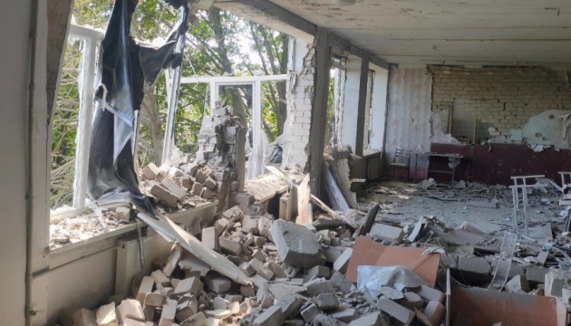 У Великій Костромці на Дніпропетровщині внаслідок обстрілу зруйнований ліцей