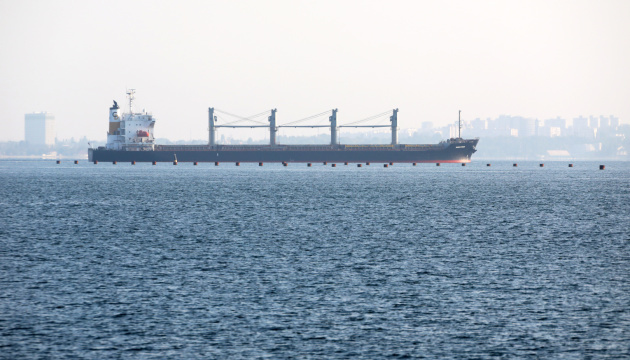 Two more dry cargo ships loaded with grain leave Chornomorsk port