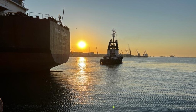 Ship carrying 30,000 tonnes of wheat for Ethiopia leaves Chornomorsk