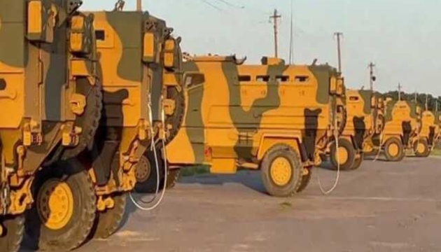 Armed Forces receive first batch of 50 Kirpi armored vehicles from Turkey 