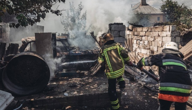Russian troops hit Bakhmut. Fires break out, two civilians hospitalized